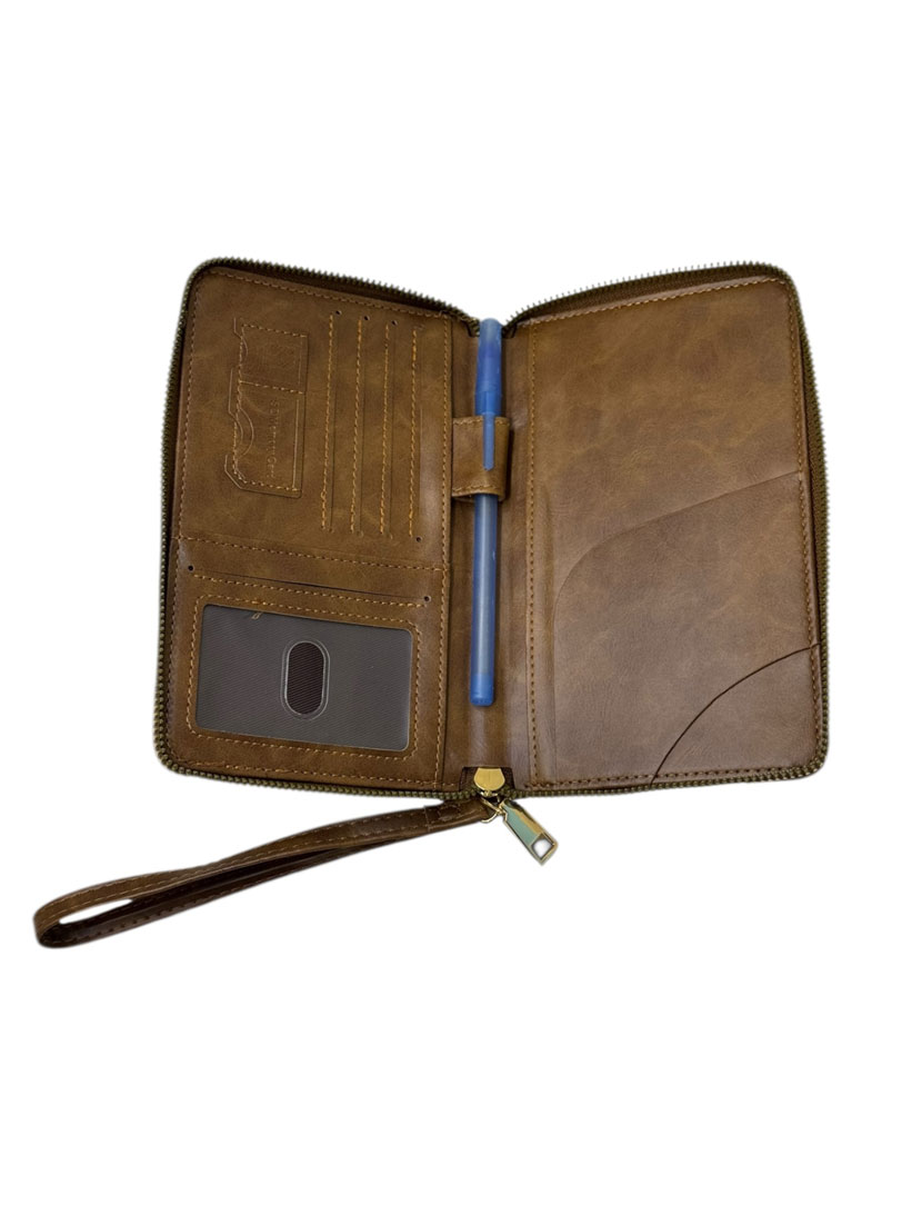 Porta Pasaporte Cuero Pu - Cod. 25718