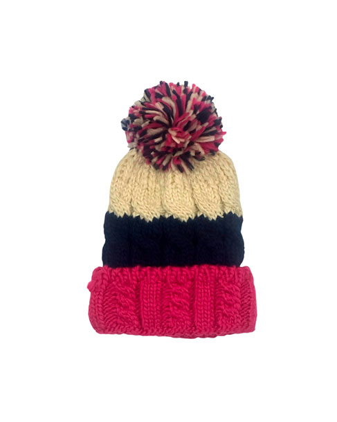 Gorro con pompón - Cod. 7833