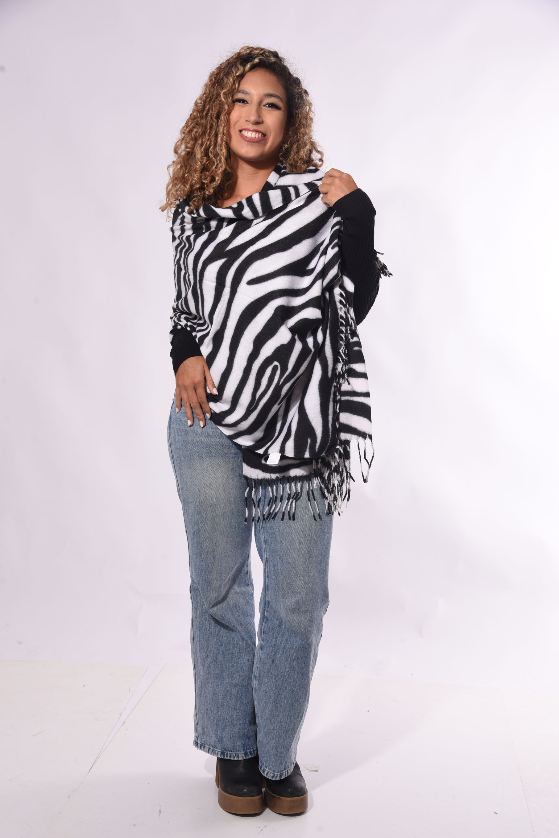 Pashmina Cashmere Estampada - Cod. 90525