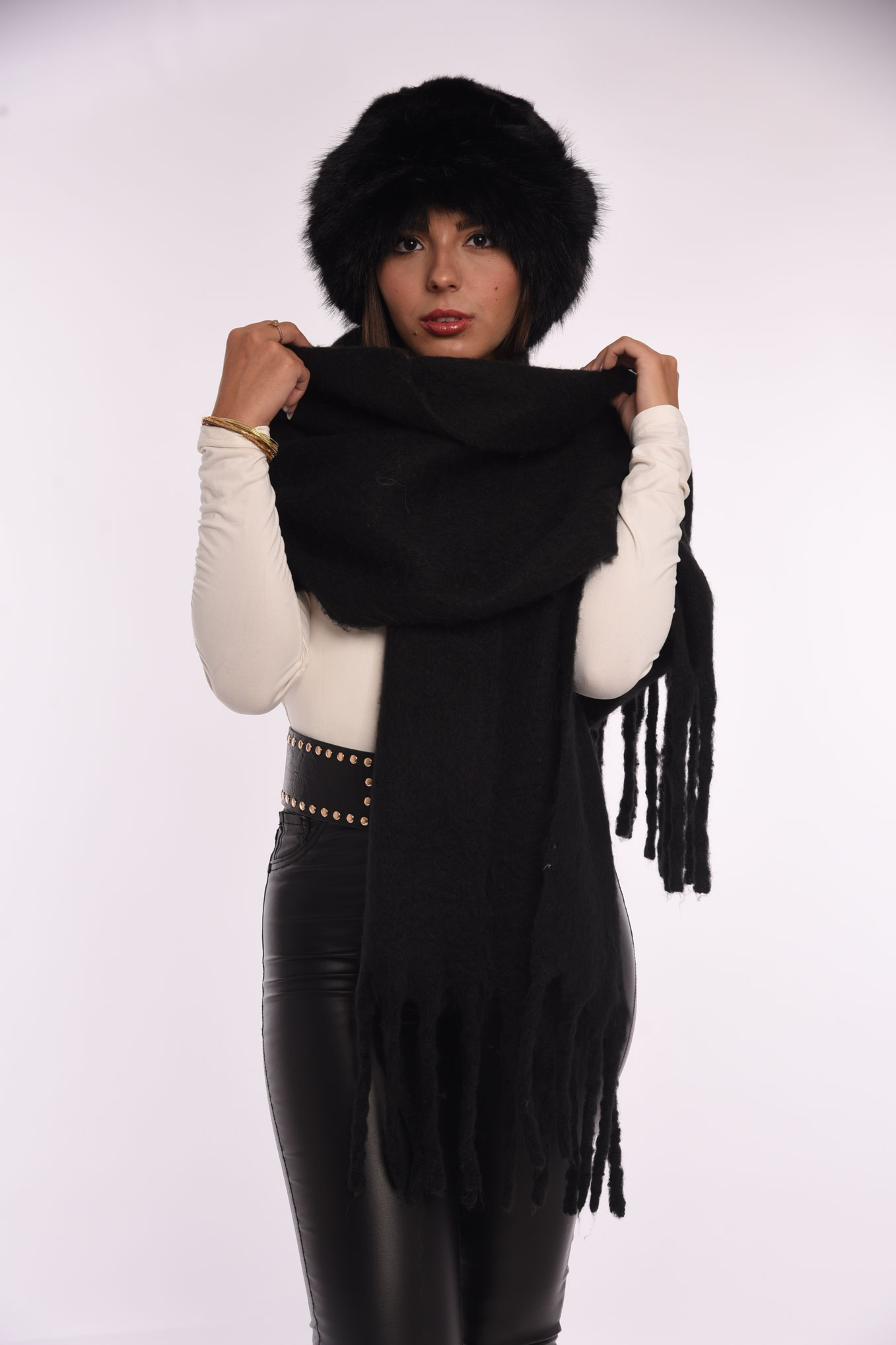 Bufandon Nube Liso - Cod. 90701